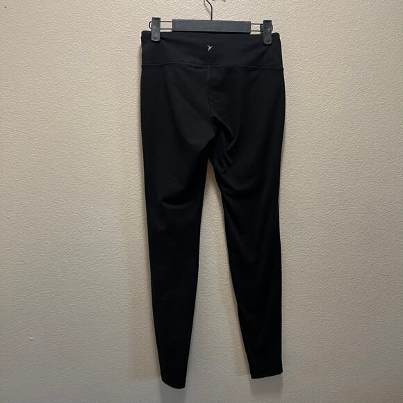 Old Navy Elevate Leggings Go-Dry Activewear Black Athleisure Full Length Size S - Picture 3 of 6
